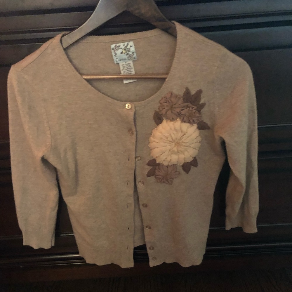 Anthropologie cardigan.